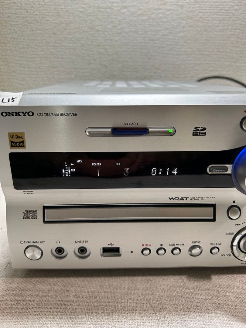 L15 整備ONKYO NFR-9TX ハイレゾ CD/SD/USBレシーバー