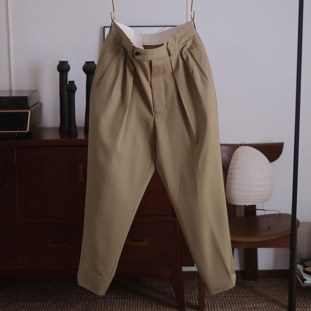 【The CLASIK】DOUBLE PLEATS TROUSER