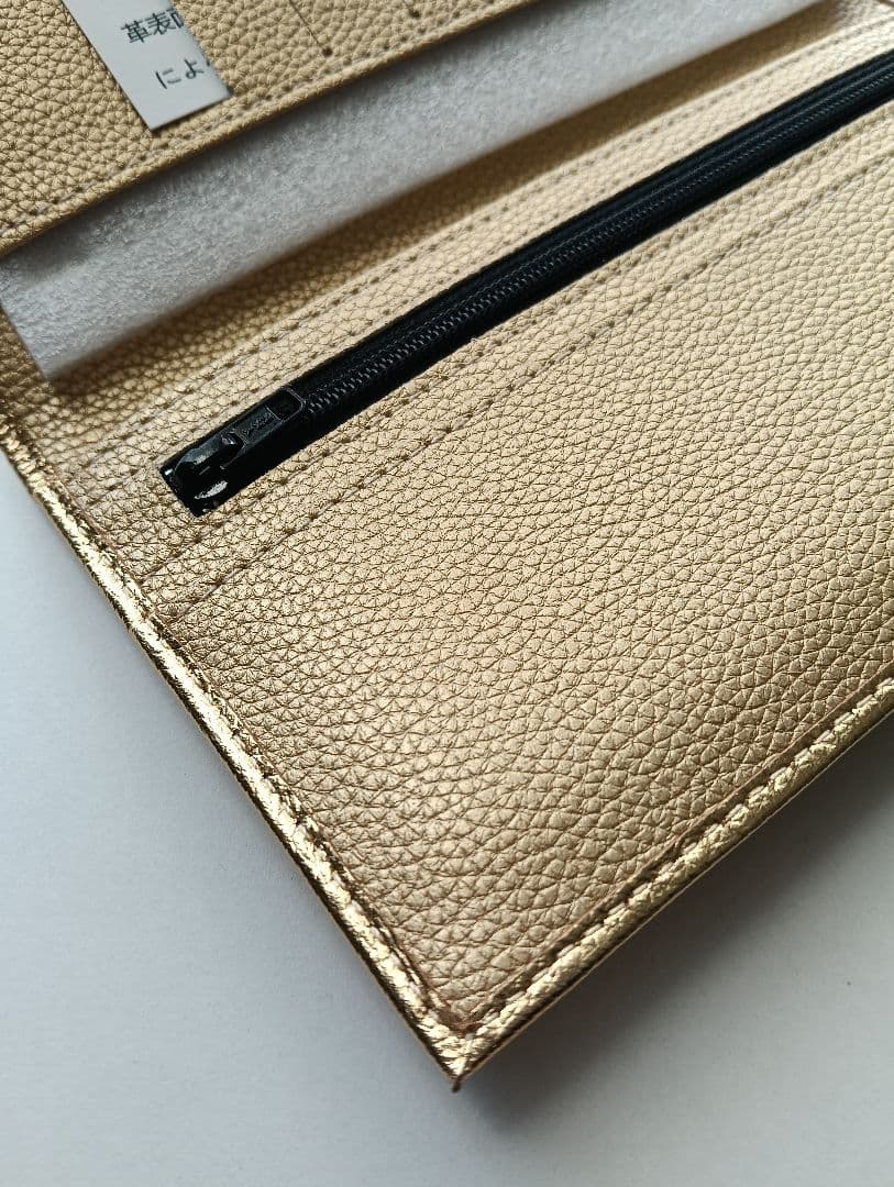 【即日発送】皇居　菊花紋章　長財布　金色　ゴールド　新品未使用