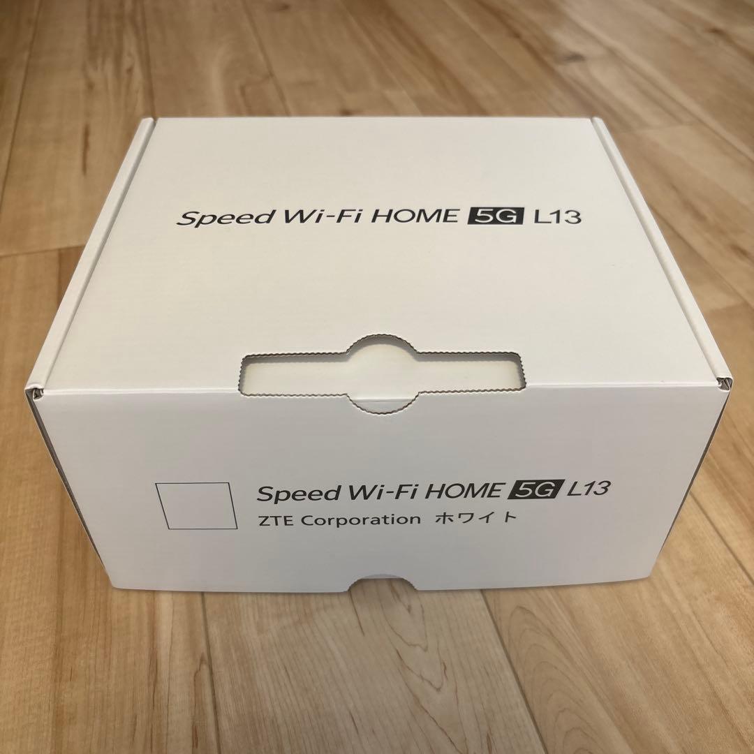 美品■Speed Wi-Fi  5G L13 WiMAX 使用期間短