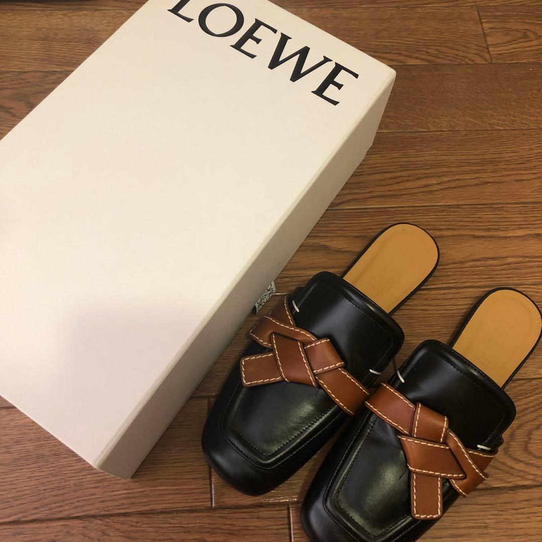 chihi⭐︎LOEWE ゲート フラットミュール