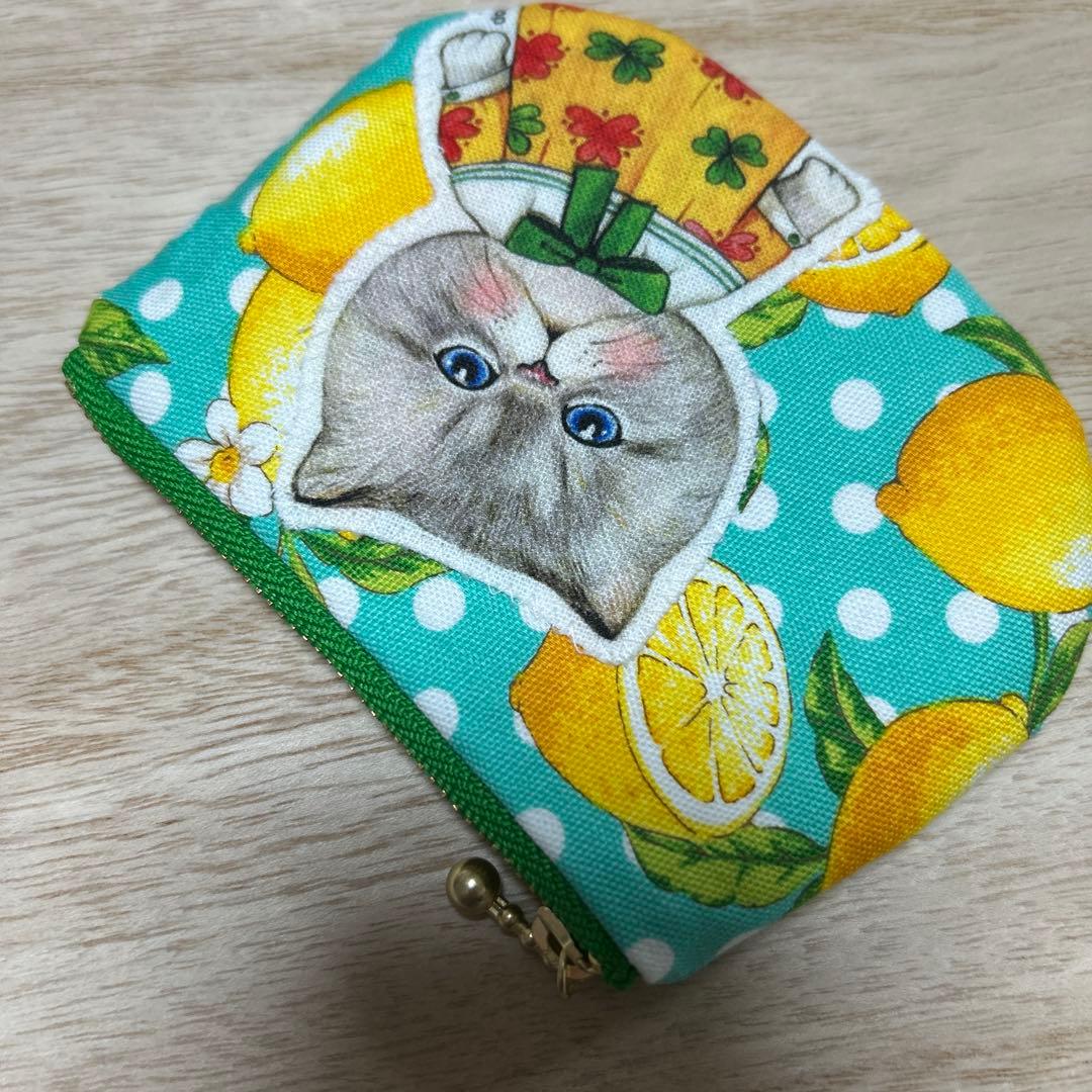 ハンドメイド　ころりんミニミニポーチ　コヤンイサムチョン☆レモンルミちゃん☆