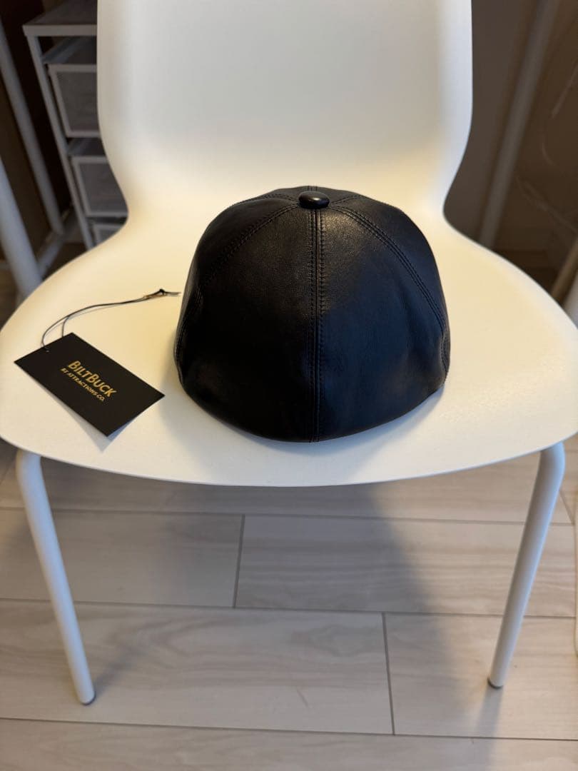 未使用Attractions BILTBUCK Lot.737 レザー帽子 L