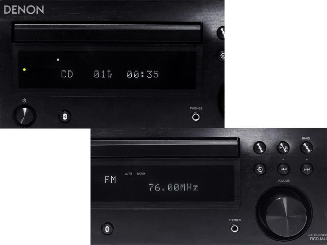 DENON デノン RCD-M41 CDレシーバー ブラック 2021年 動作品