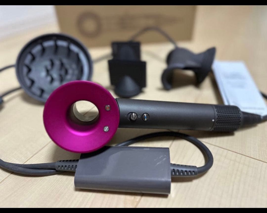 Dyson ヘアドライヤー HD08 ULF BBN ENT ブラック/ピンク