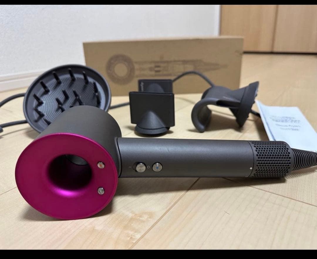 Dyson ヘアドライヤー HD08 ULF BBN ENT ブラック/ピンク