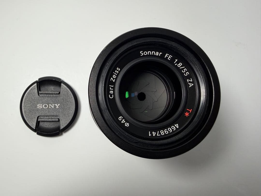 美品 SONY Sonnar T* FE 55mm F1.8 ZA