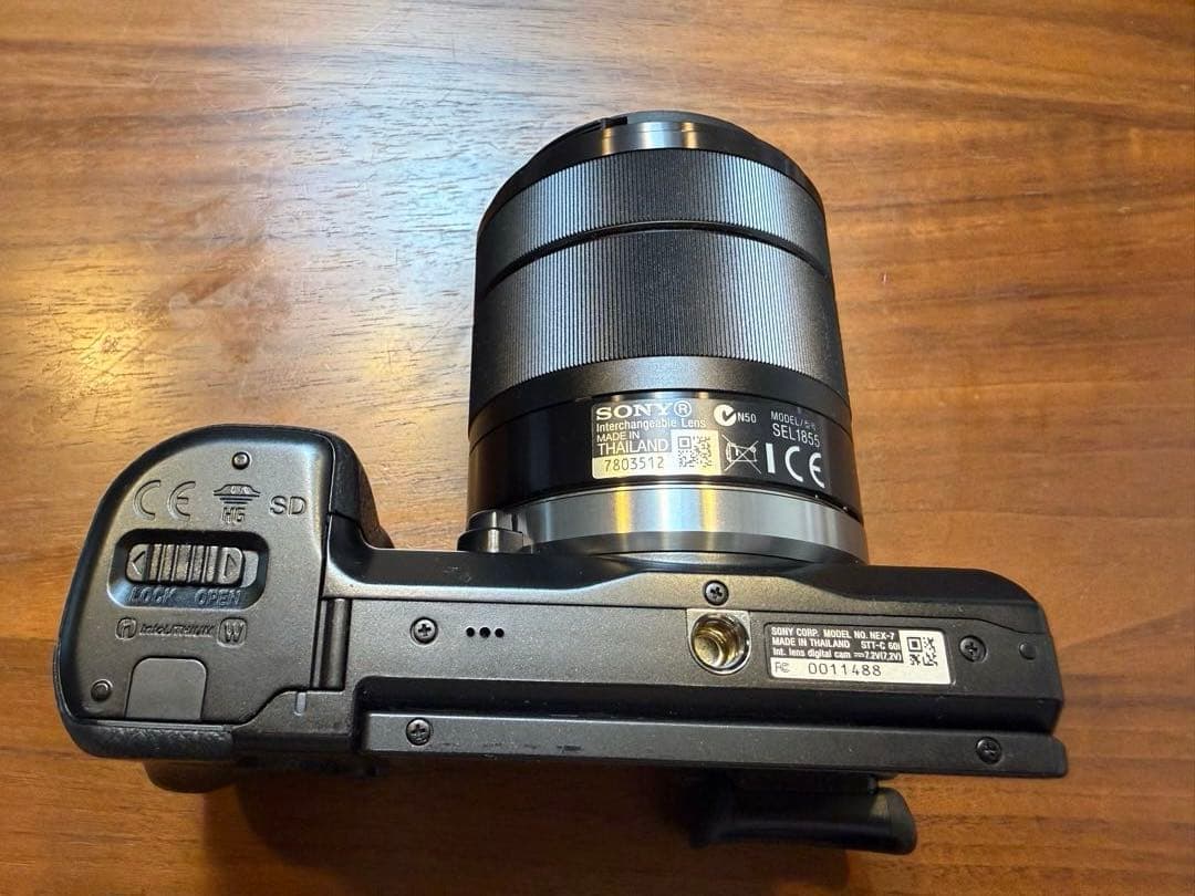 ミラーレンズカメラ SONY NEX-7 レンズ2個付
