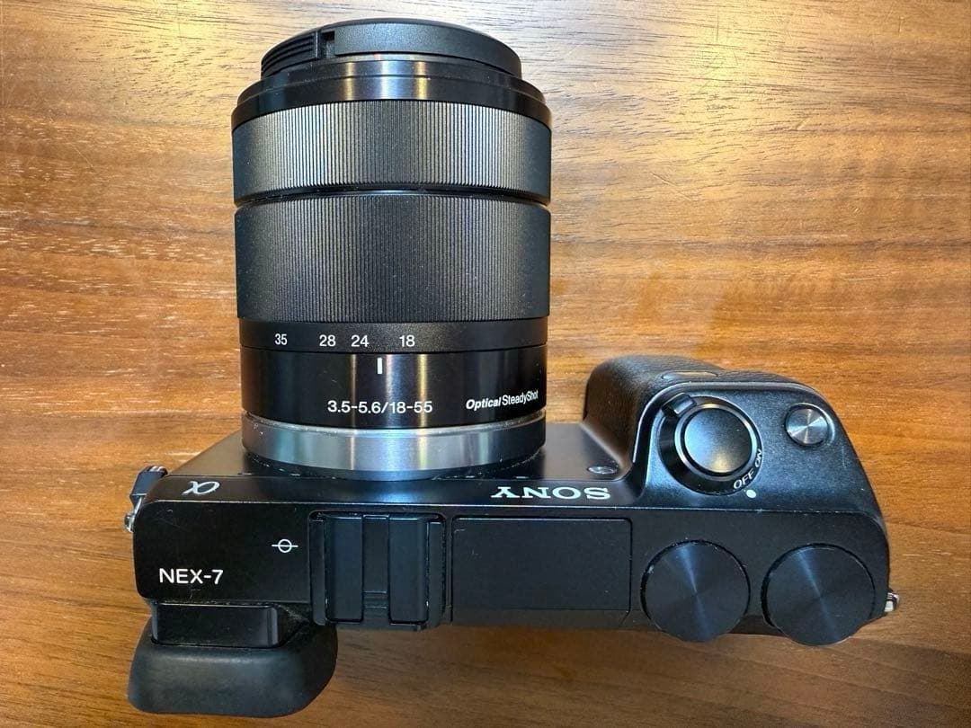 ミラーレンズカメラ SONY NEX-7 レンズ2個付