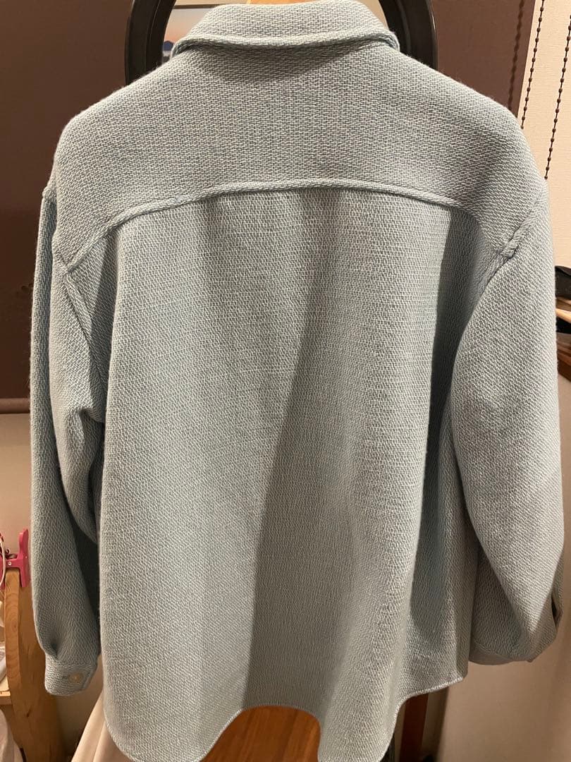 AURALEE SHETLAND WOOL SHIRTS サイズ3