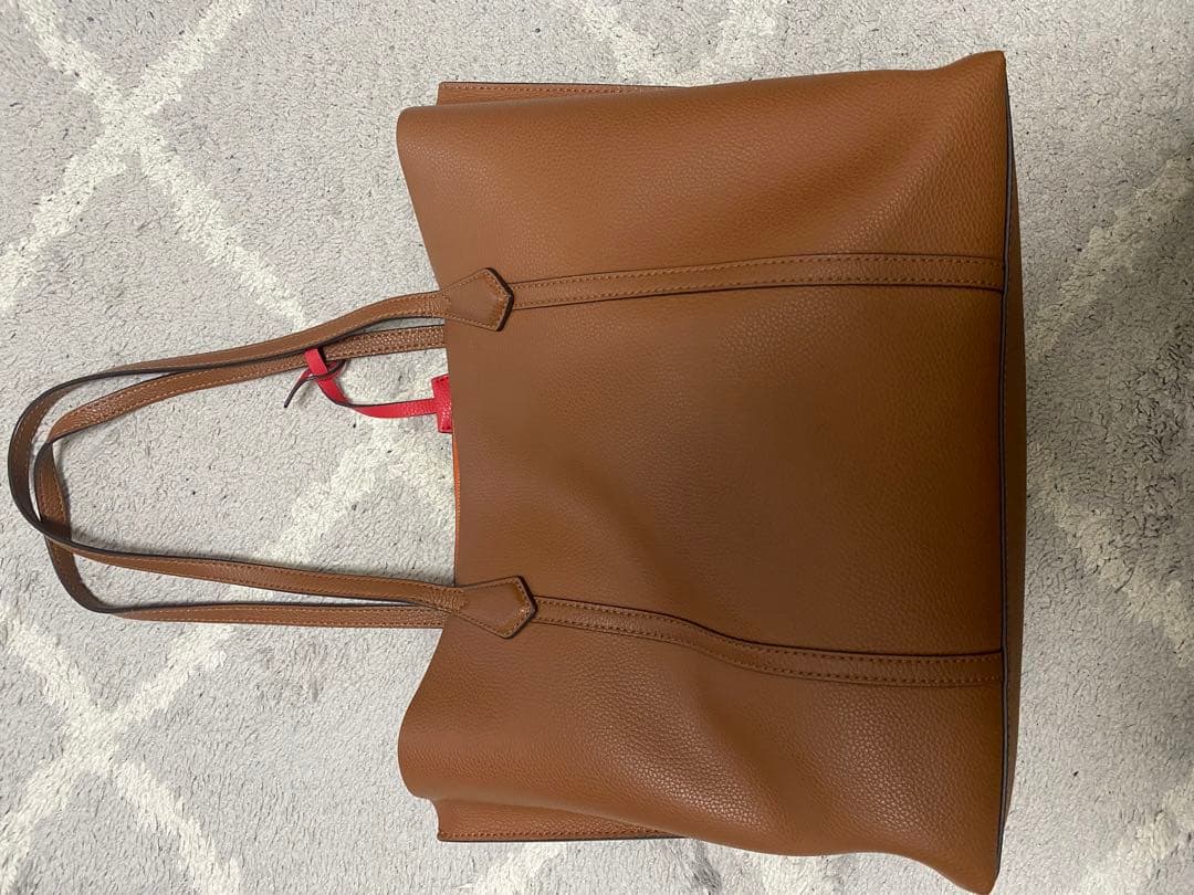 【美品】TORY BURCH ブラウントートバッグ