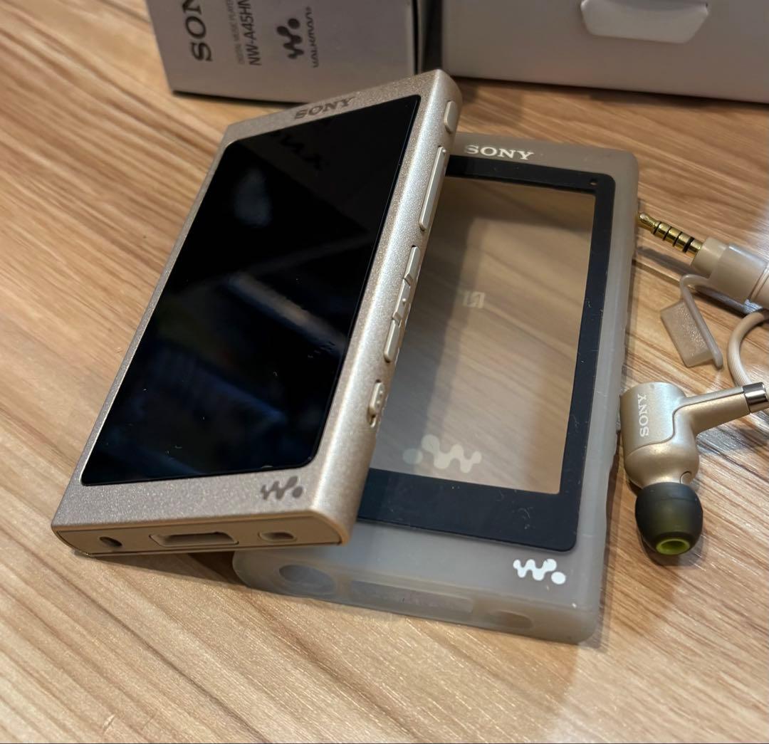 【大幅値下げ中】SONY NW-A45HN ウォークマン　ペールゴールド16GB