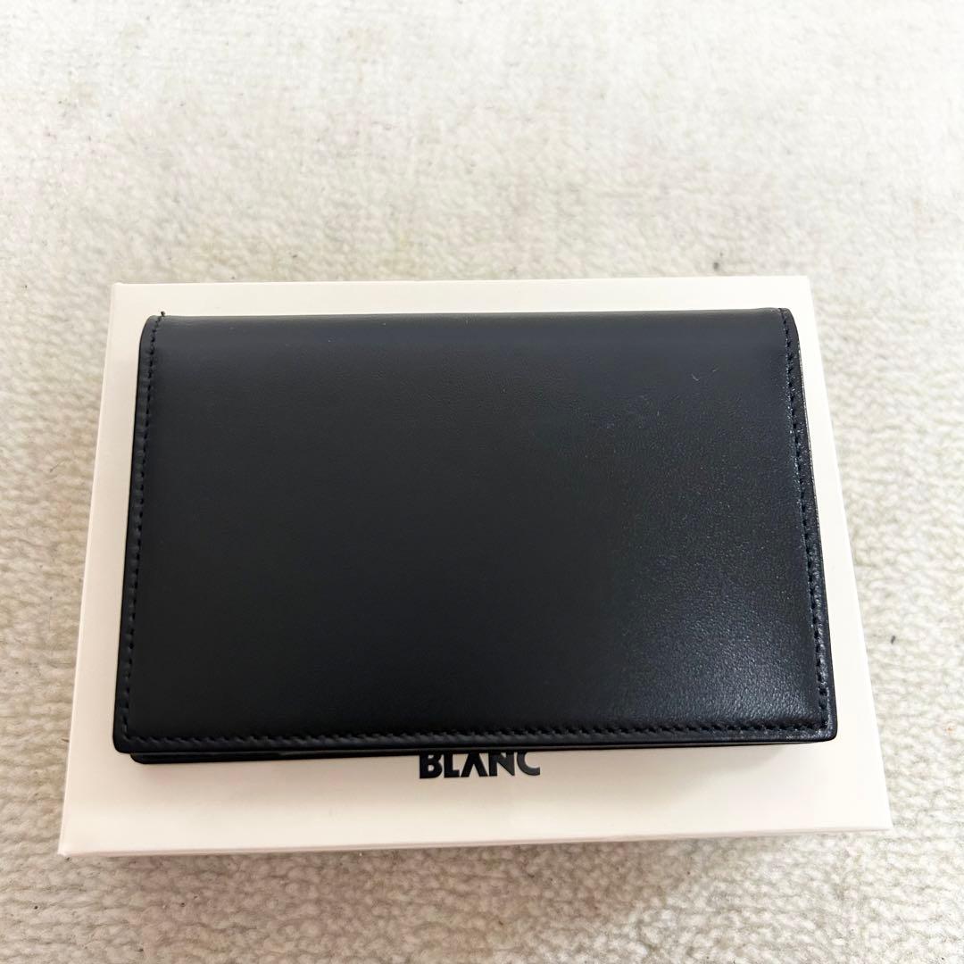 新品未使用　モンブラン　カードケース　名刺入れ　カーフレザー　黒　レザー　本革