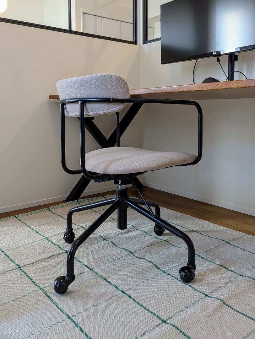 KANADEMONO デスクチェア ベージュ