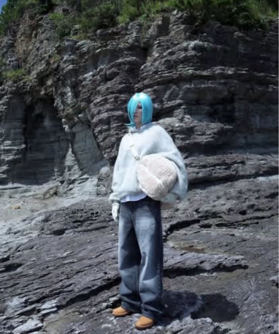 あ*お様 bio wear ボストンバック　white