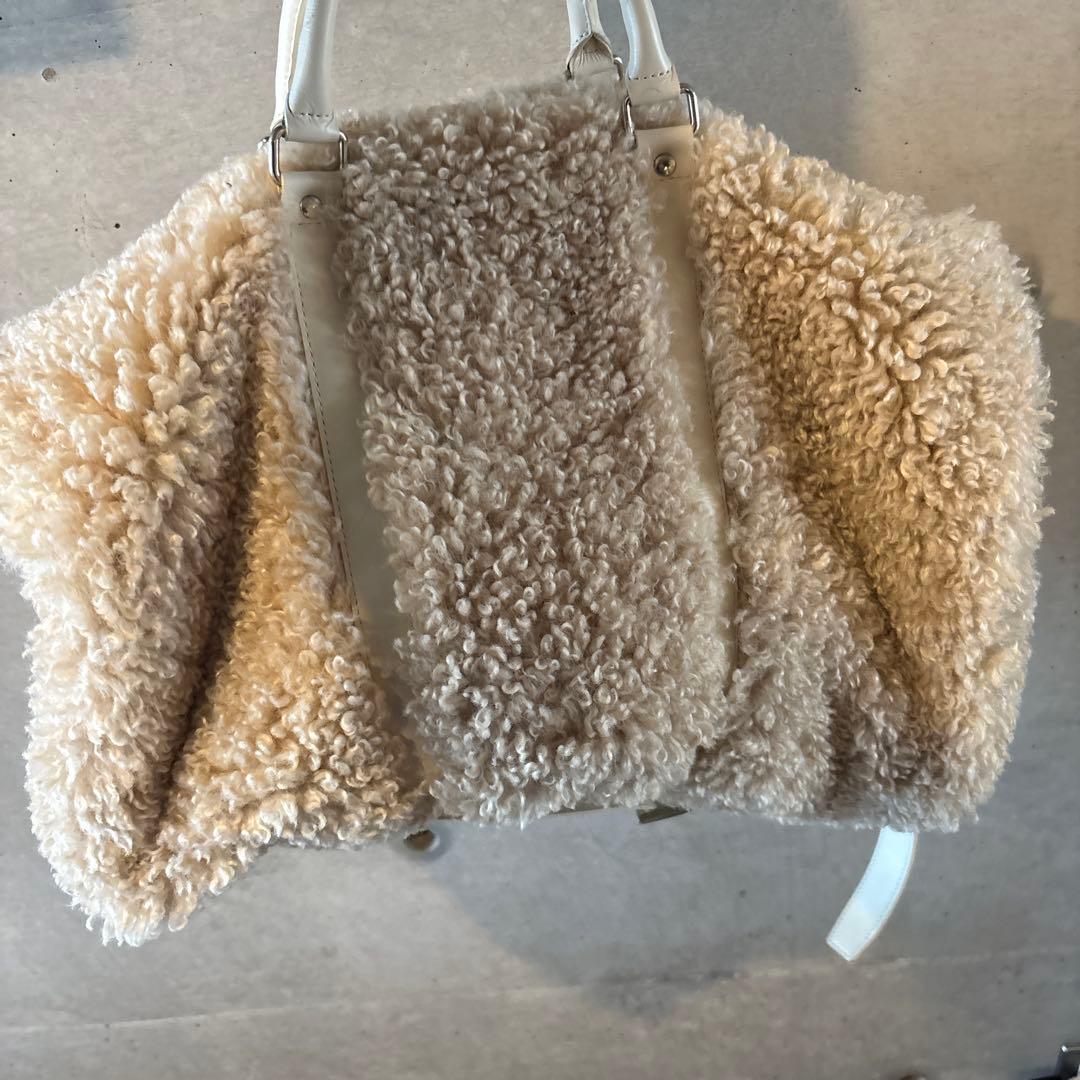 あ*お様 bio wear ボストンバック　white