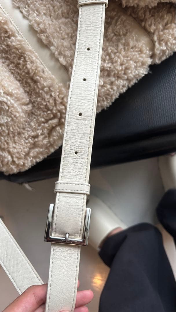 あ*お様 bio wear ボストンバック　white