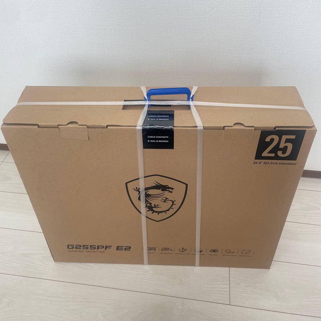 MSI G255PF E2 ゲーミングモニター 180Hz 未開封