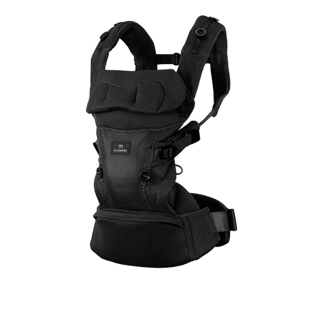 【新品・未開封】エールベベ ベビーキャリア スリー 抱っこ紐 ブラック