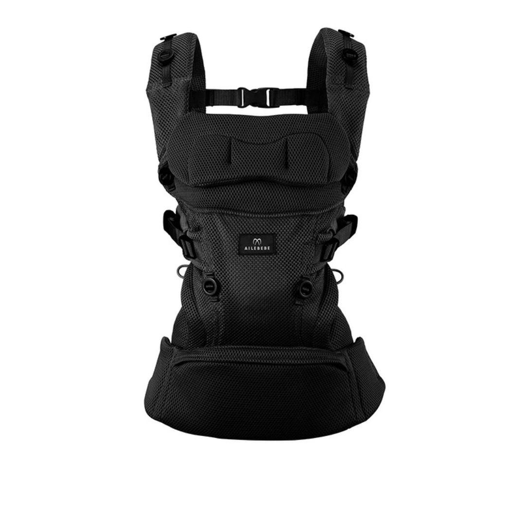 【新品・未開封】エールベベ ベビーキャリア スリー 抱っこ紐 ブラック