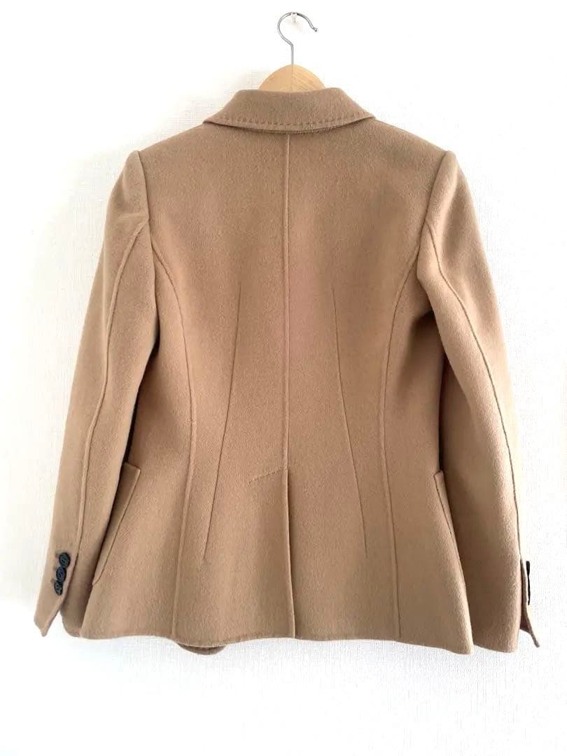 MaxMaraクチートアマーノ　ダブルフェイス　キャメルジャケット