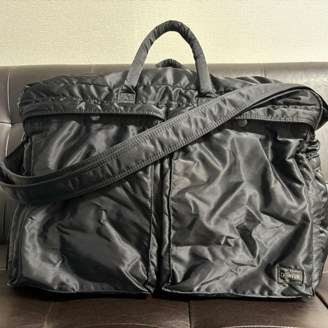 【美品】PORTER ポーター タンカー ボストンバッグ ダッフルバッグ2way