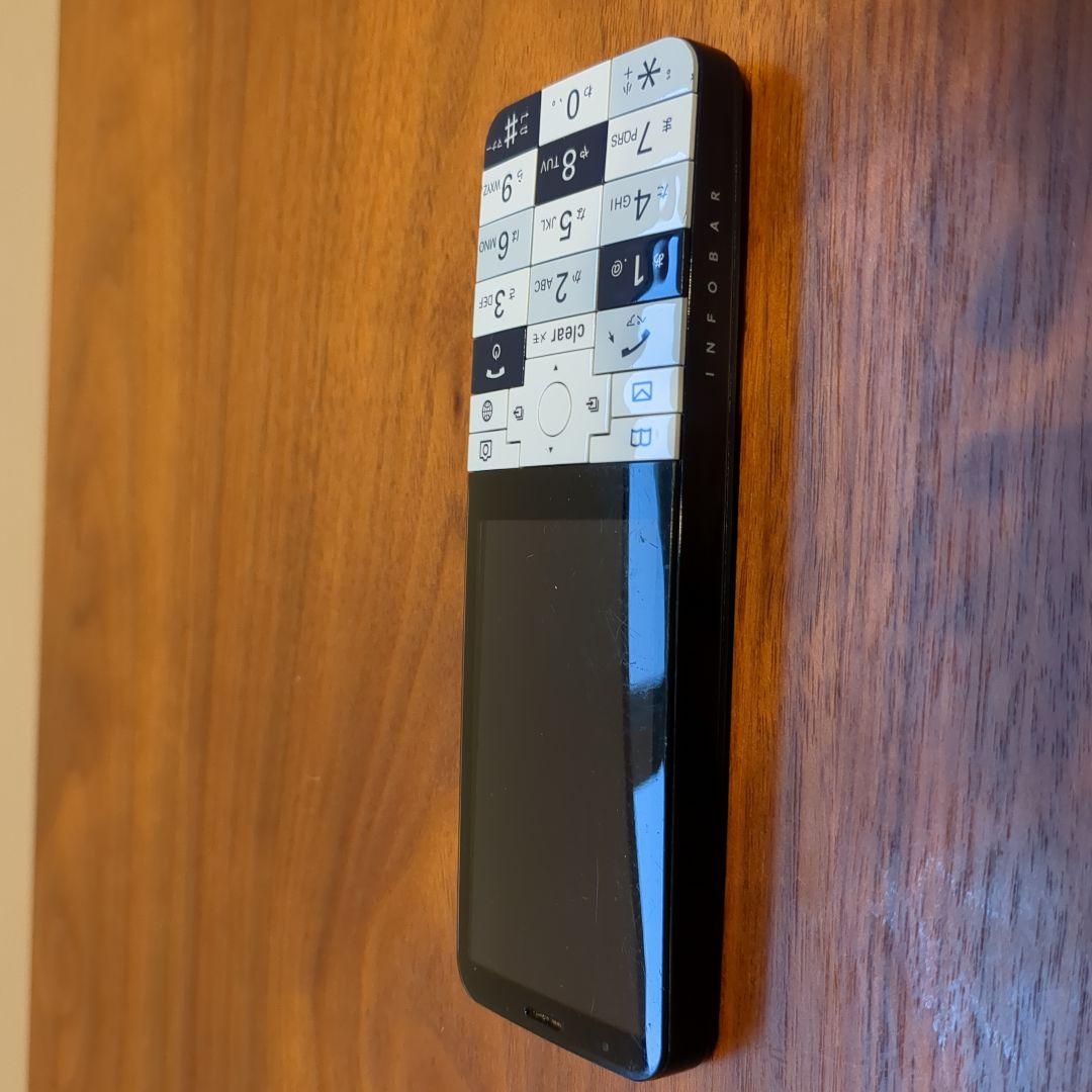 INFOBAR XV 紺色 SIMロック解除済