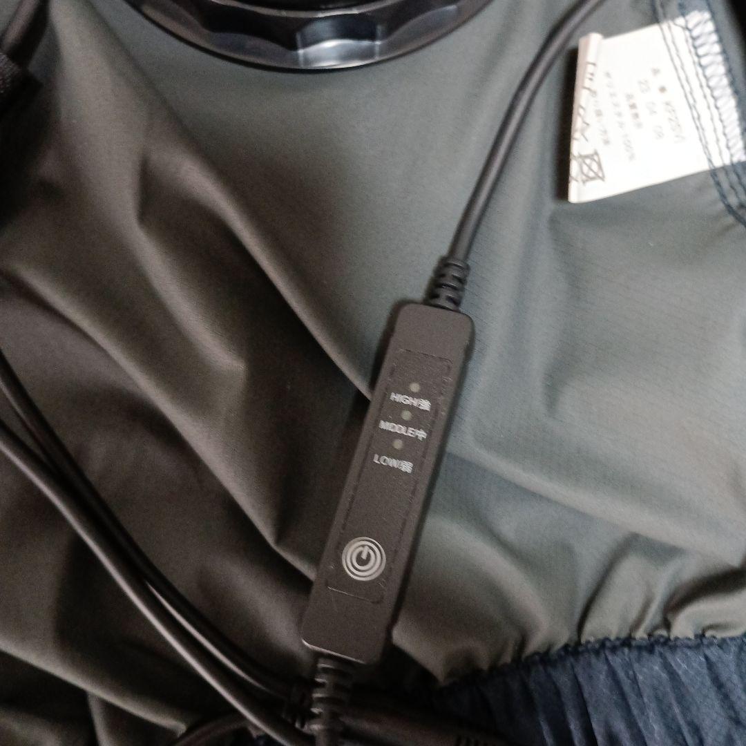 ダンロップファン付ウエアREFINED Lサイズメンズ用