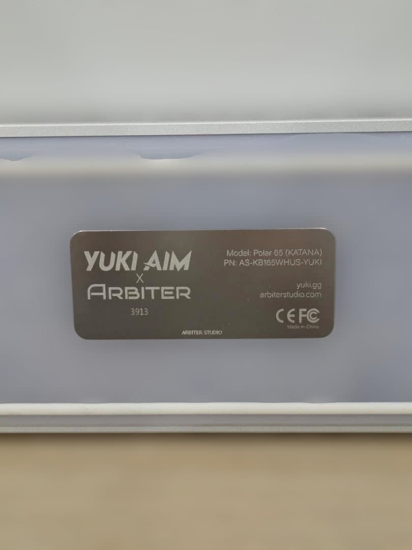 Yuki Aim Polar 65 キーボード Katana Edition