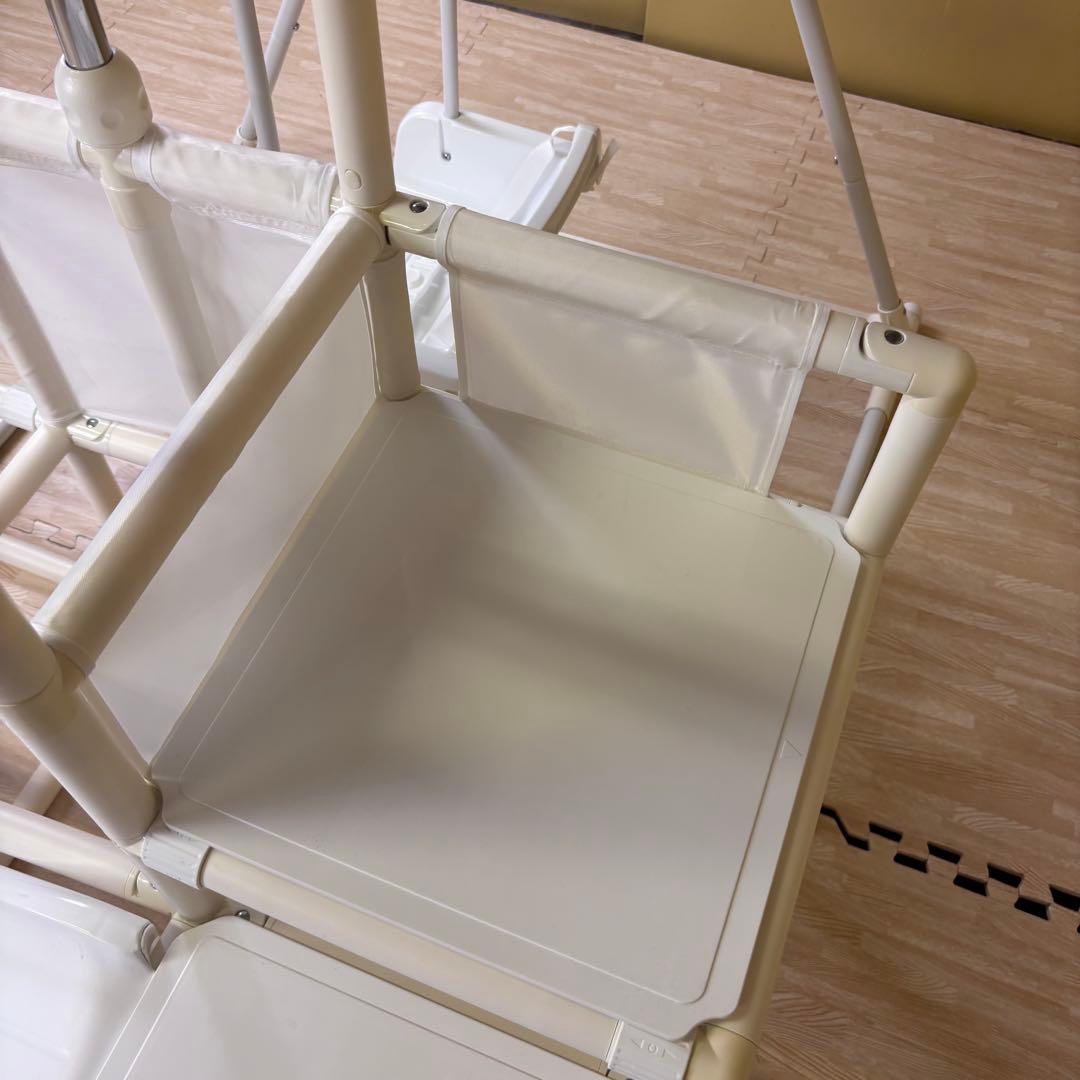 ☆除菌清掃済☆　野中製作所　プレミアムおりたたみロングスロープキッズパーク　白