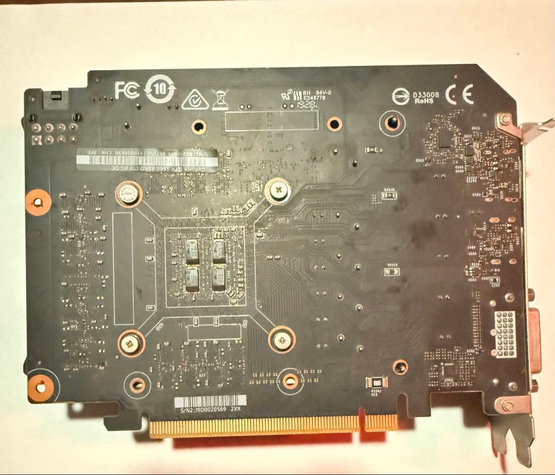 GeForce GTX 1660 6GB グラフィックカード