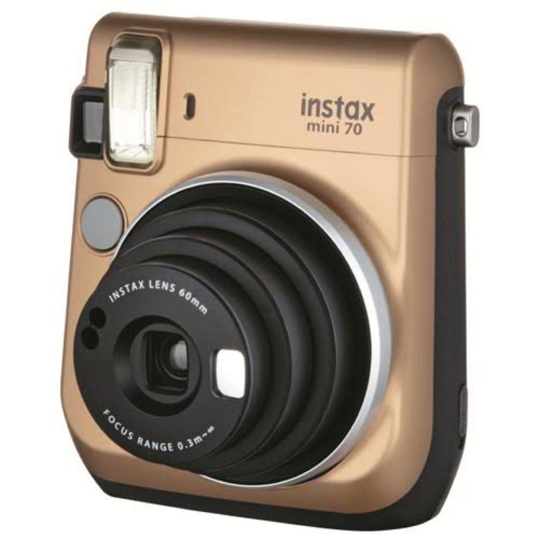 INSTAX MINI 70 ゴールド