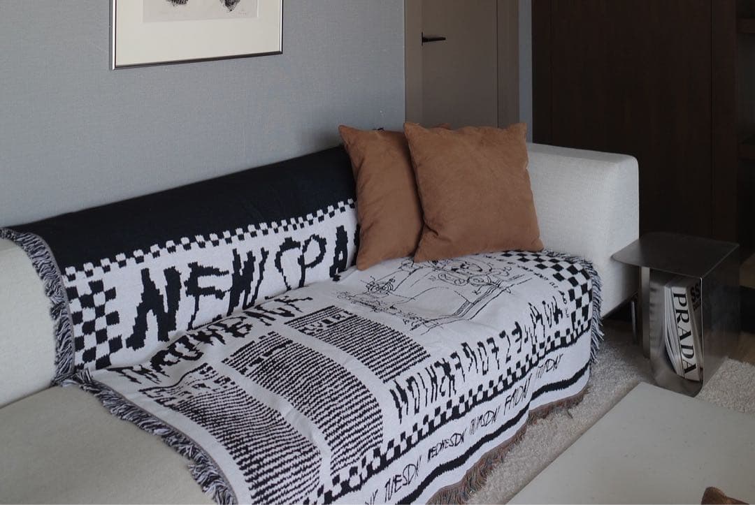 AMERIVINTAGE 新品未使用 ノベルティ マルチブランケット ラグ