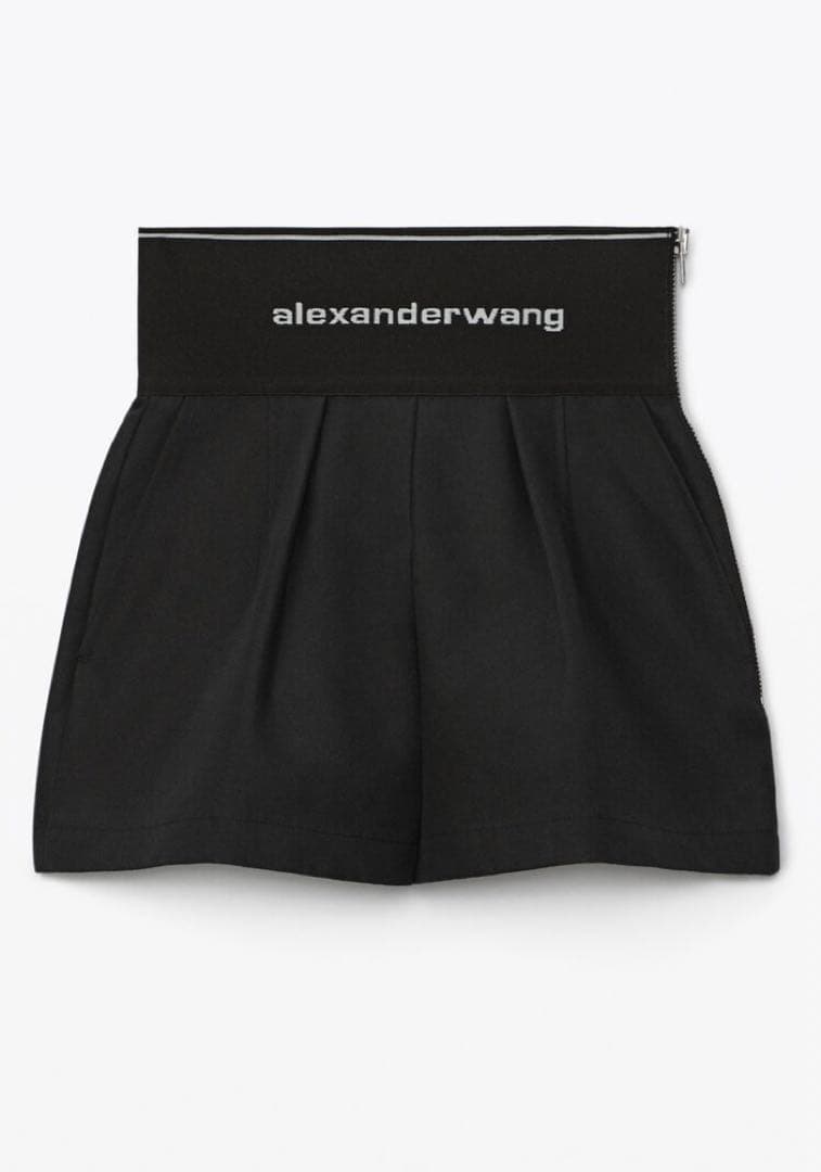 確実正規品 アレキサンダーワン ウエストロゴ ショートパンツ 2