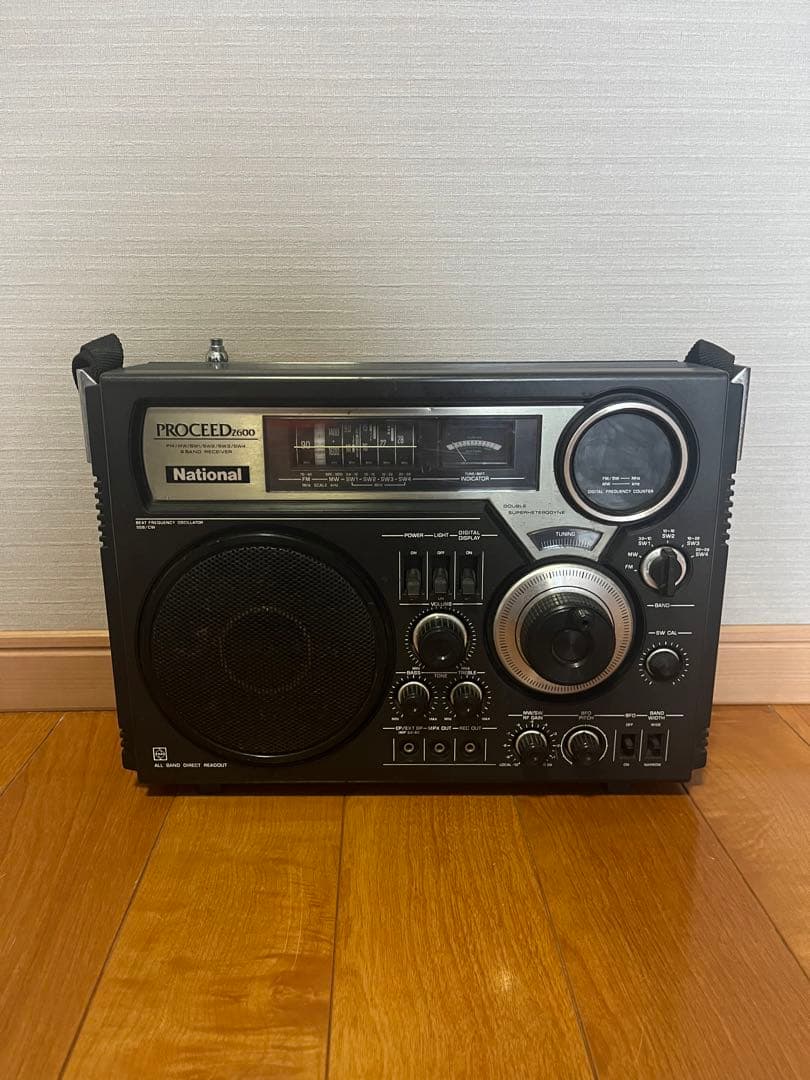 レトロ national PROCEED2600 ラジオ 現状品 貴重品