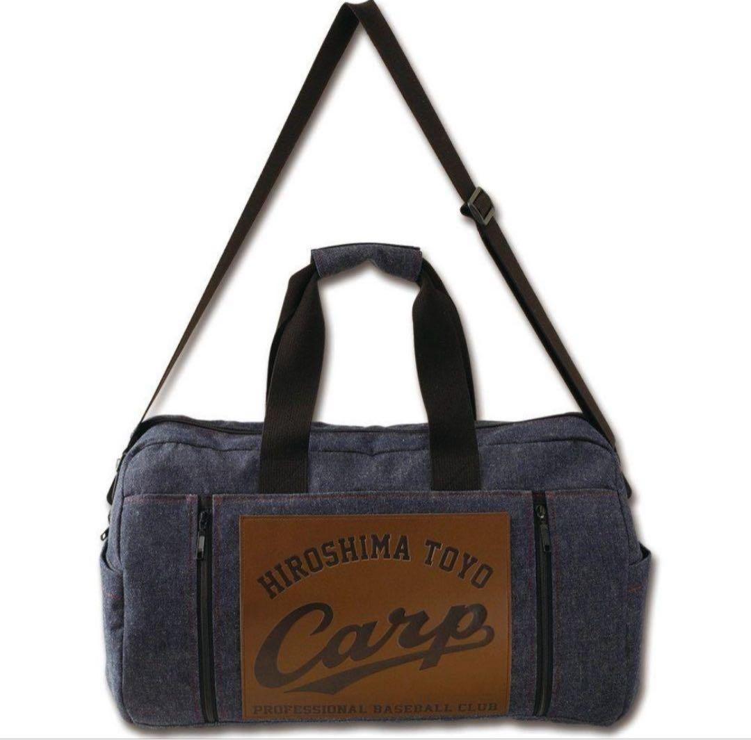 広島 カープ デニムボストンバッグ