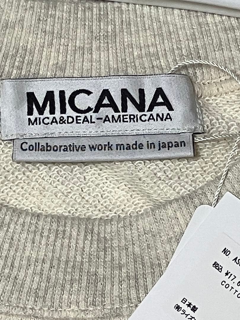 A*・様 MICA&DEAL × AMERICANA MICANA ロゴスウェッ