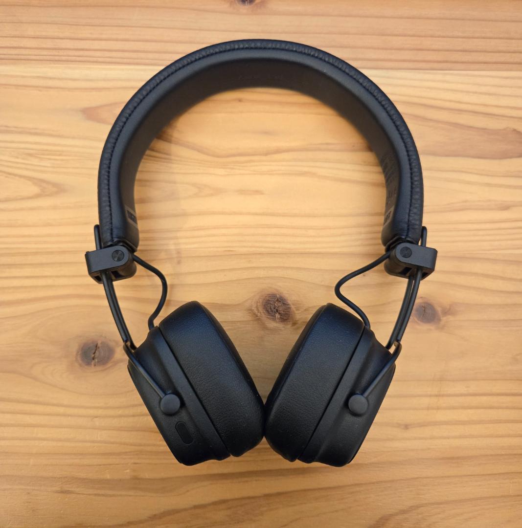 Marshall ワイヤレスオンイヤーヘッドホン Major V ブラック