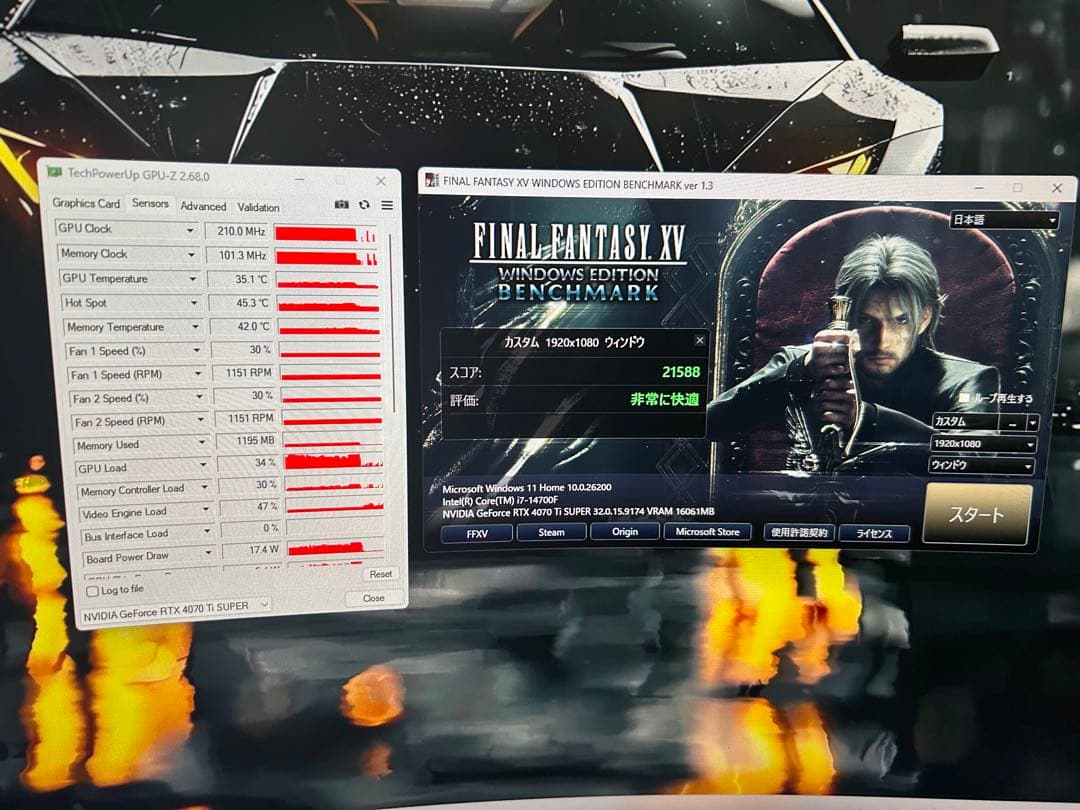 グラフィックボード・グラボ・ビデオカード Palit Gamerock RTX 4070 Ti Super 16GB
