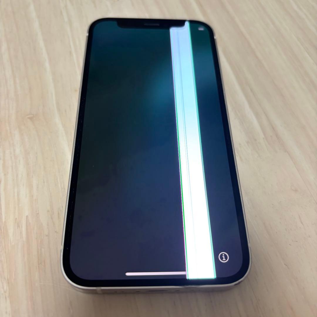 Apple iPhone 12 mini ホワイト 本体/ケーブル/ケース/箱付