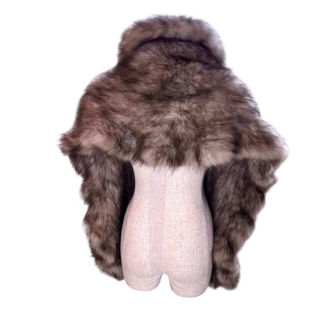 【セーブル本毛皮✨️新品タグ付き】 定価25万 マーテン カナディアン 高級毛皮