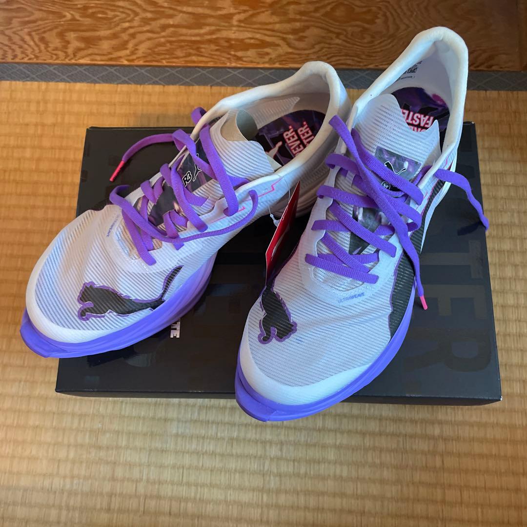 PUMA FAST-R NITRO ELITE3 ホワイト/パープル