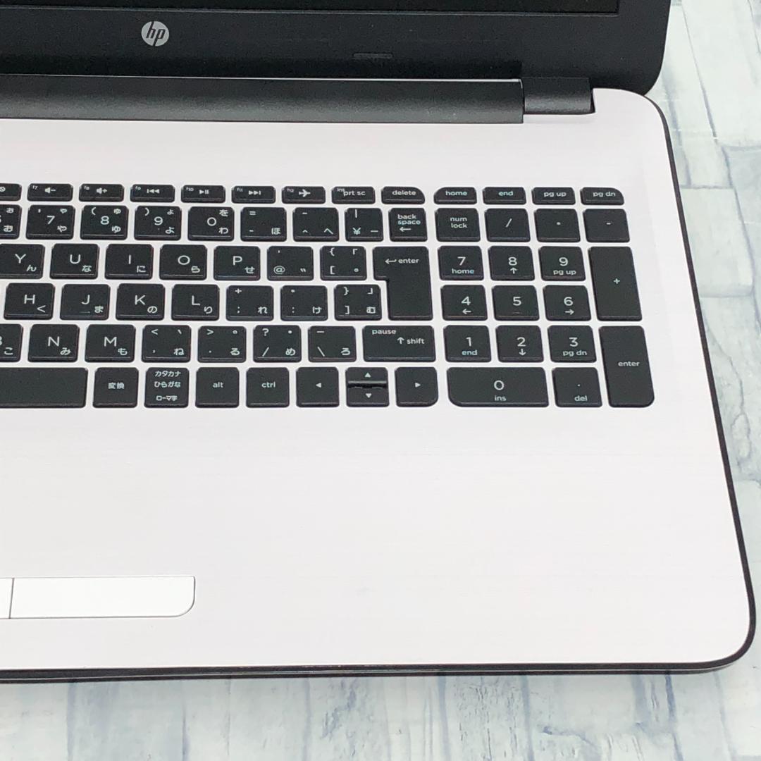 美品★2017年式 HPノートパソコン本体 コスパ◎ Windows10搭載