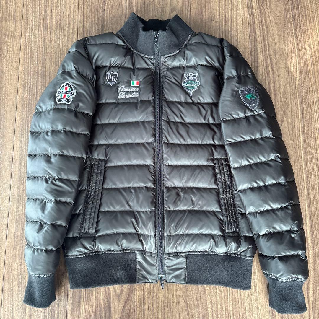 BEAMS GOLF ブラック ダウンジャケット