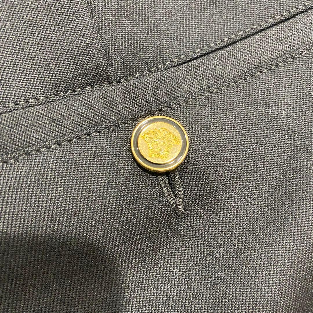 新品　ヴェルサーチ　メンズ　パンツ　スラックス　メデューサ　48　チャームタグ付