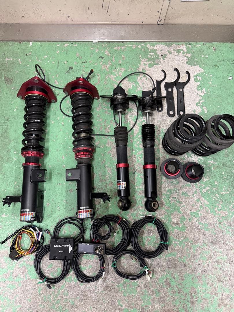 80 ハリアー　車高調　ブリッツ　DSCplus