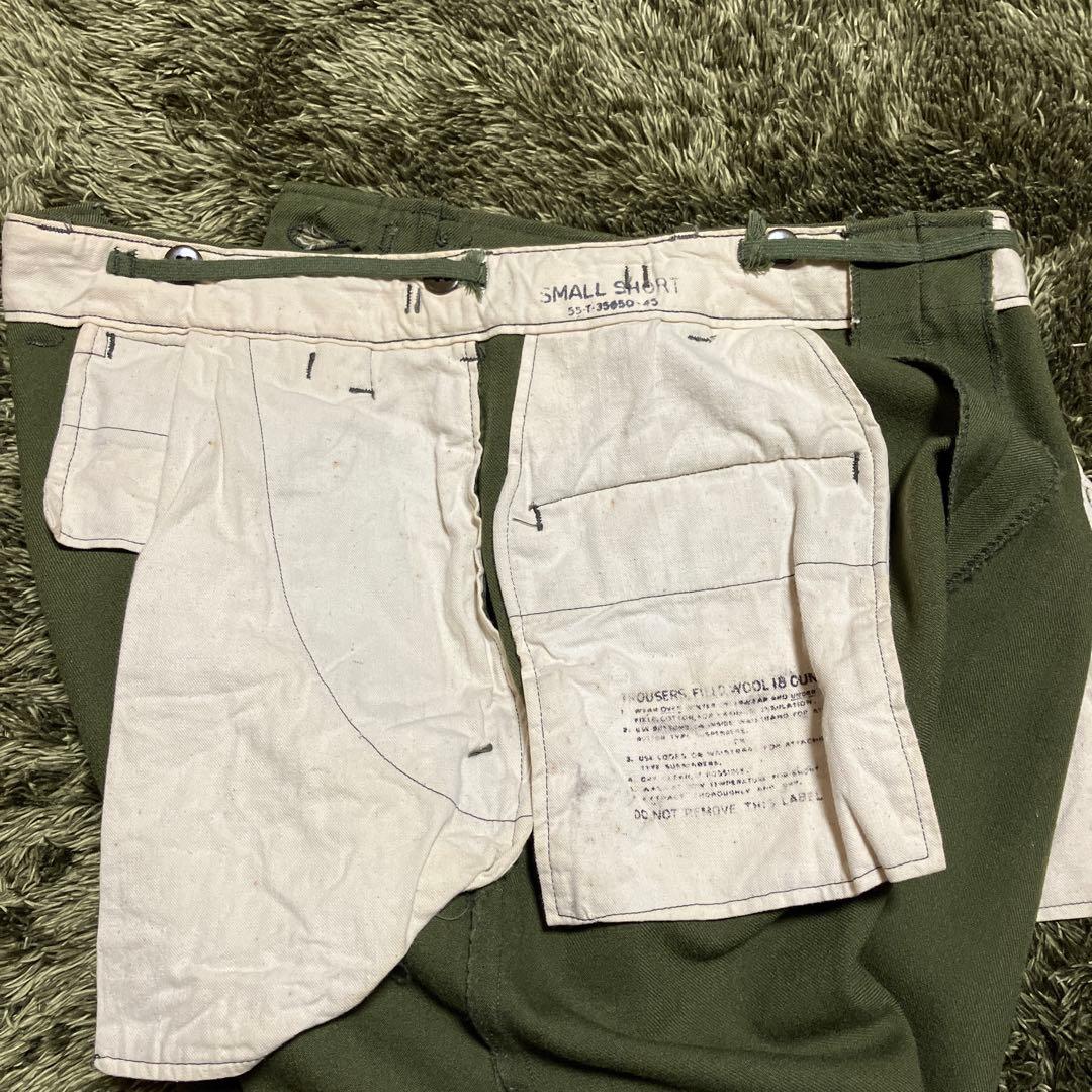 US ARMY M-51ウールフィールドトラウザーズ 初期 S-Sサイズ M51