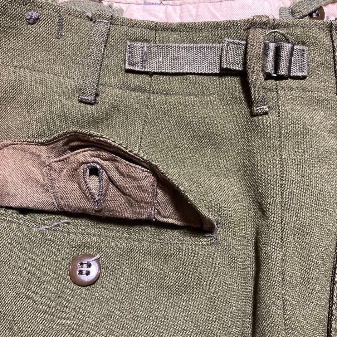 US ARMY M-51ウールフィールドトラウザーズ 初期 S-Sサイズ M51