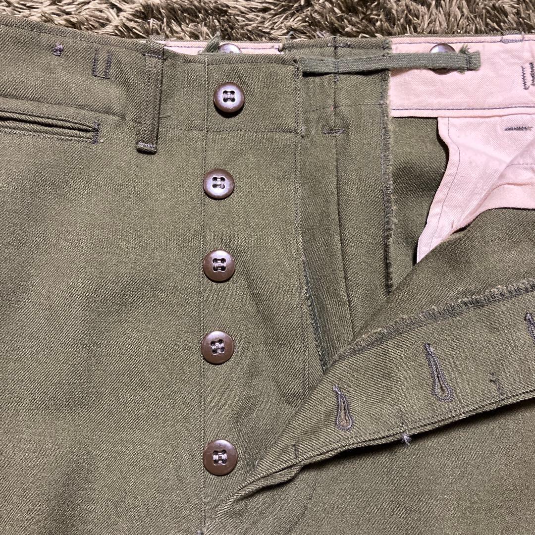 US ARMY M-51ウールフィールドトラウザーズ 初期 S-Sサイズ M51