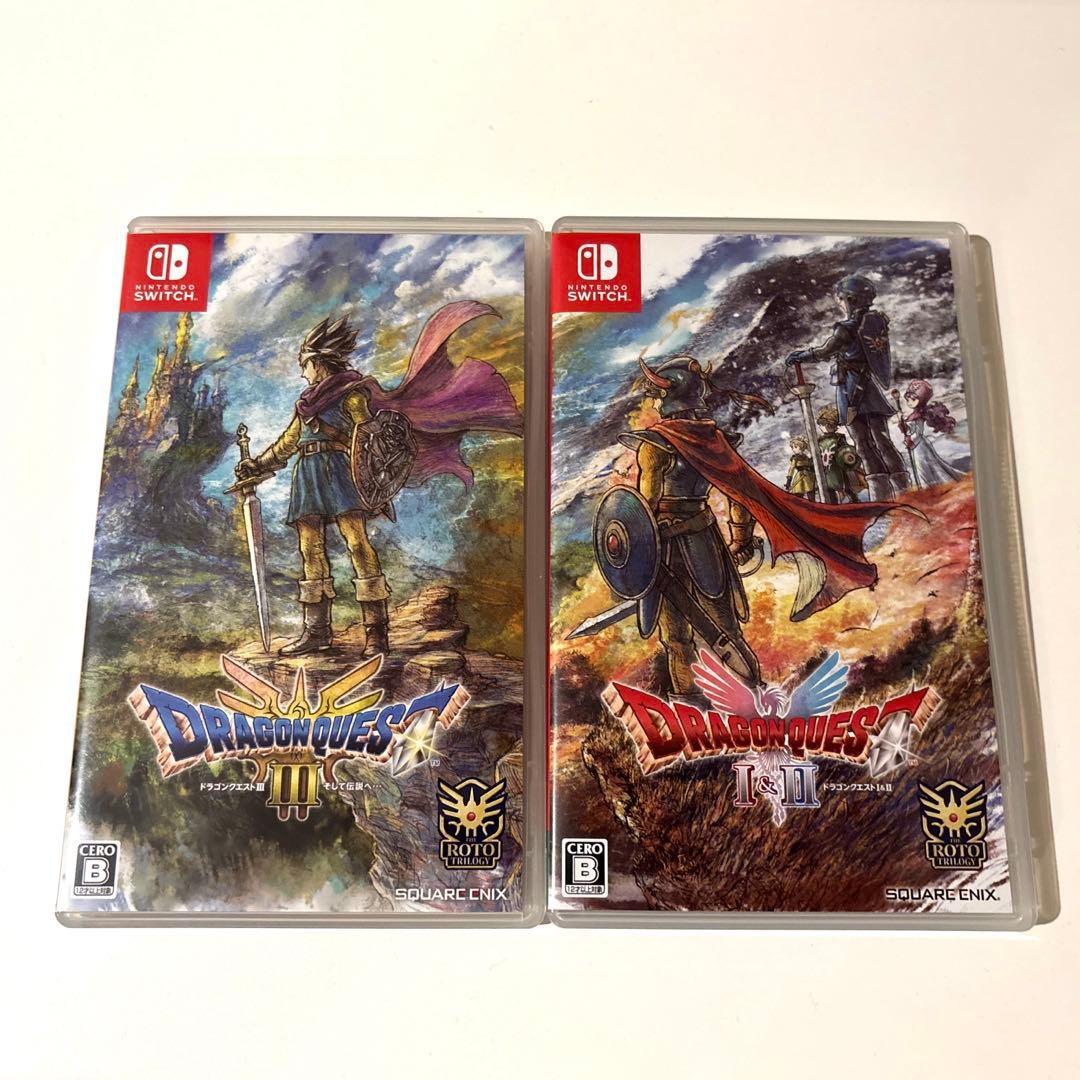 Switch ドラゴンクエスト1&2と3【２本セット】